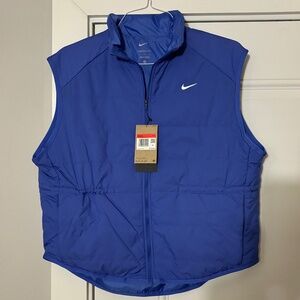 Women's L Nike Blue Therma-FIT Swift Running Vest